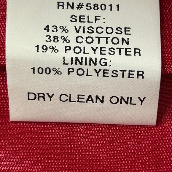 David Meister sheath dress cap sleeve gold hardware belt pockets size 10 - Picture 9 of 9